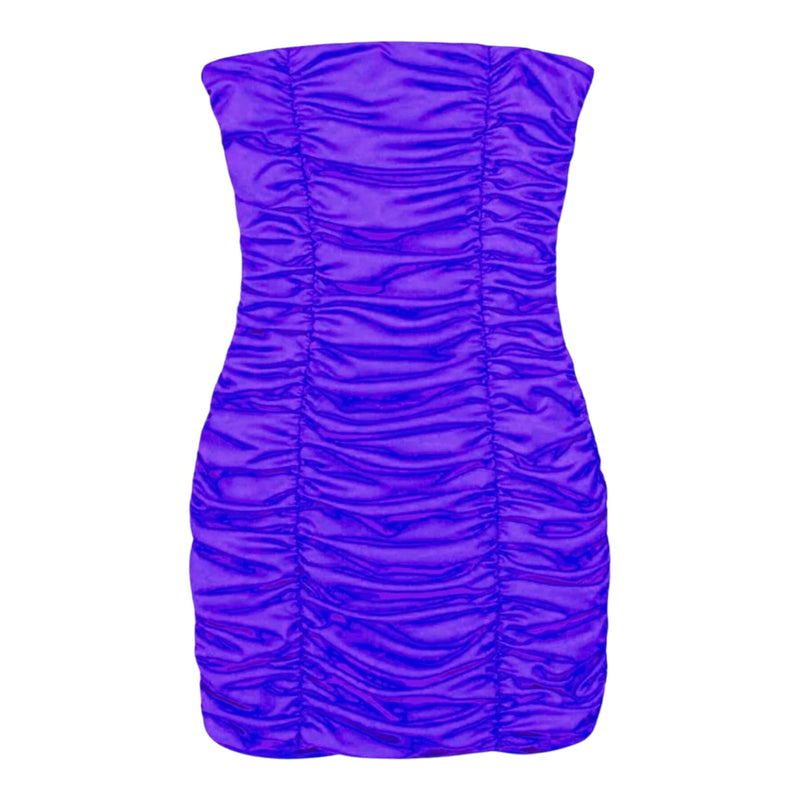 Katie J Amber Dress Electric Indigo