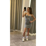 FBZ Silver New Nylon Dress