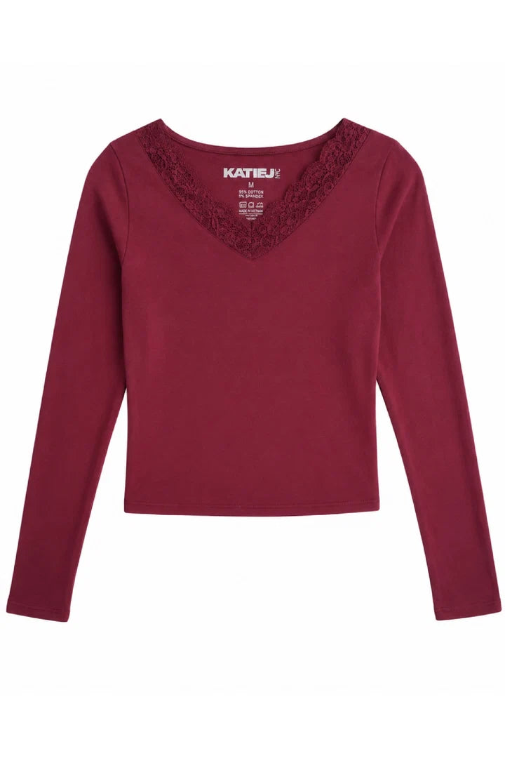 Katie J Melissa Long Sleeve Top
