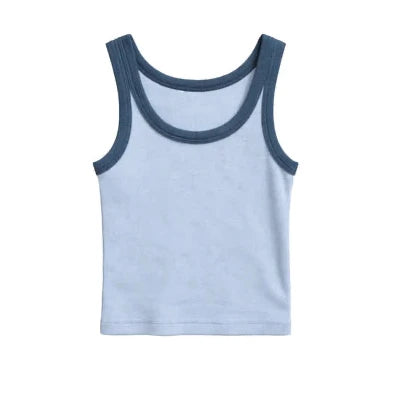 Katie J Spencer Tank- Serene Blue