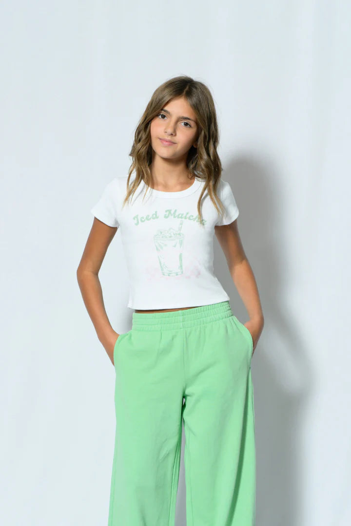 Katie J Vintage Matcha Tee