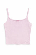 Katie J Marina Solid Cami- Pale Pink