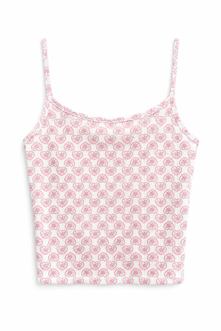 Katie J Marina Cami- Picot Edge Heart