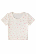 Katie J Livi Tee- Cutesy Rose