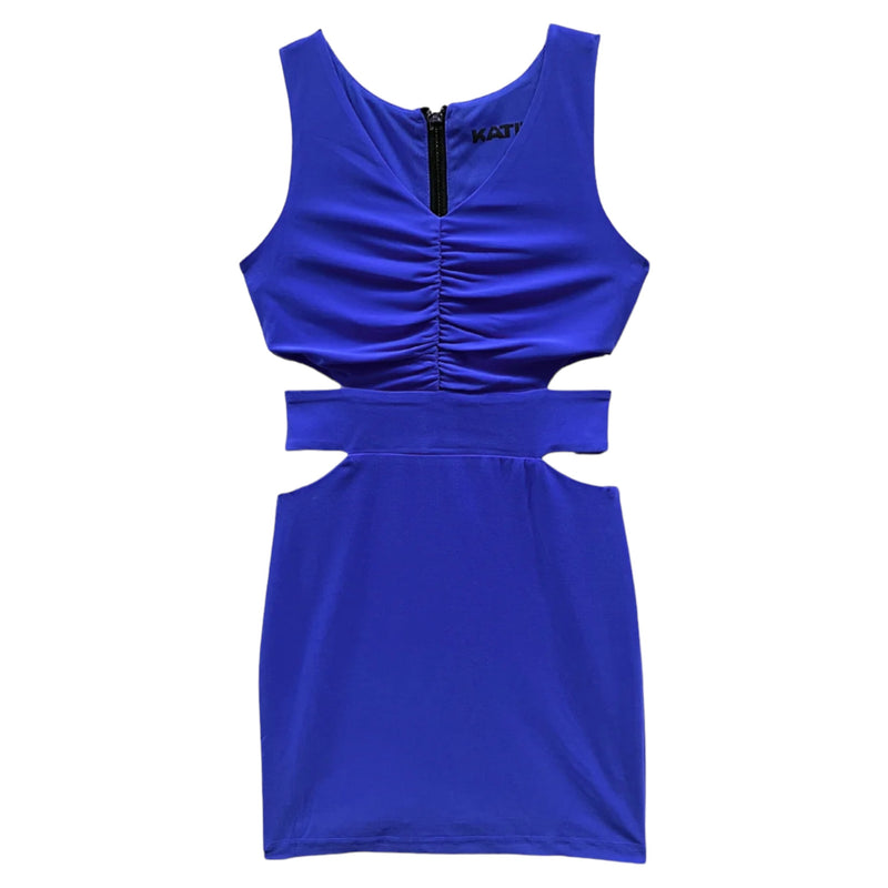 Katie J Cora Dress Sapphire Blue