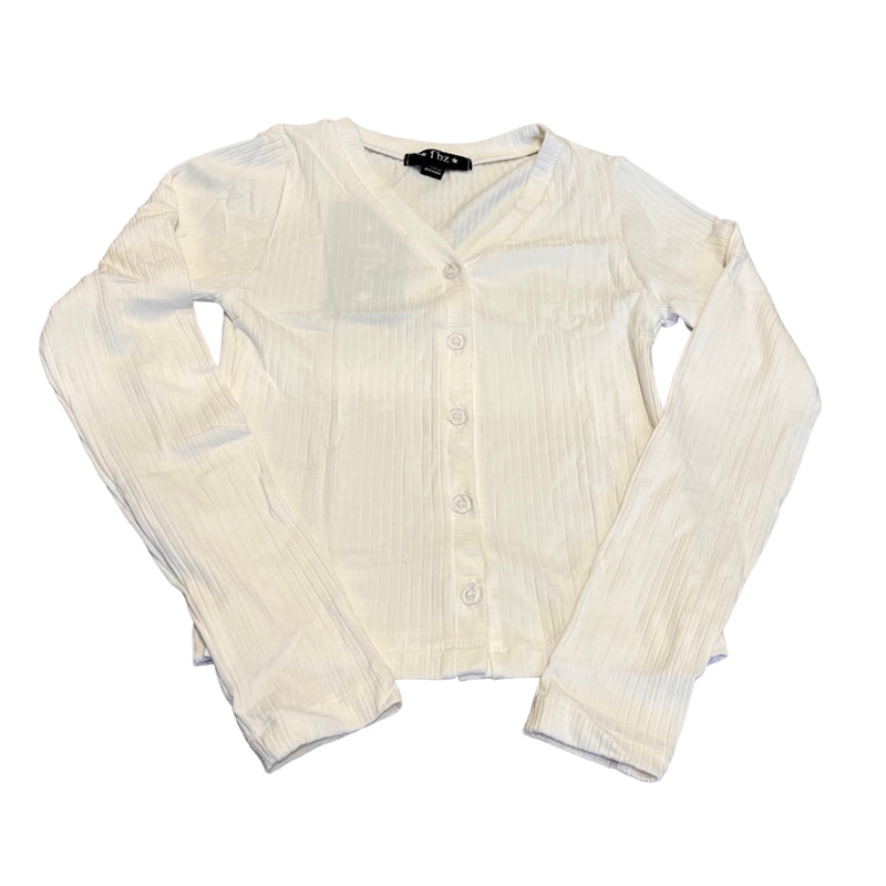 FBZ White Cardigan