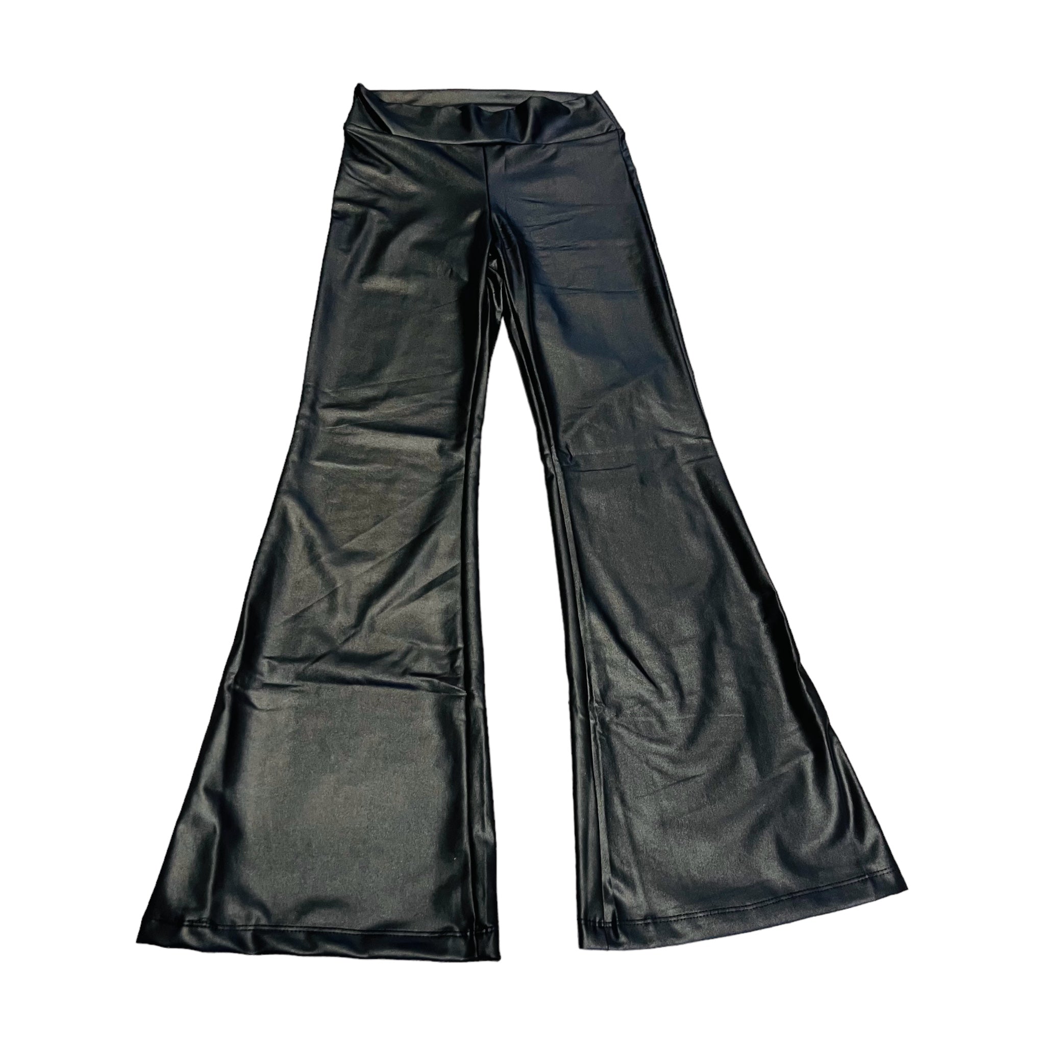 FBZ Black Pleather Pants