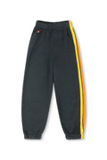 Aviator Nation 5 Stripe Sweatpants-Charcoal (presale)