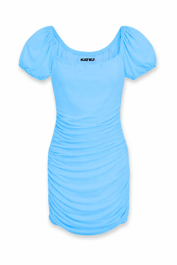 Katie J Anya Dress- Serene Blue