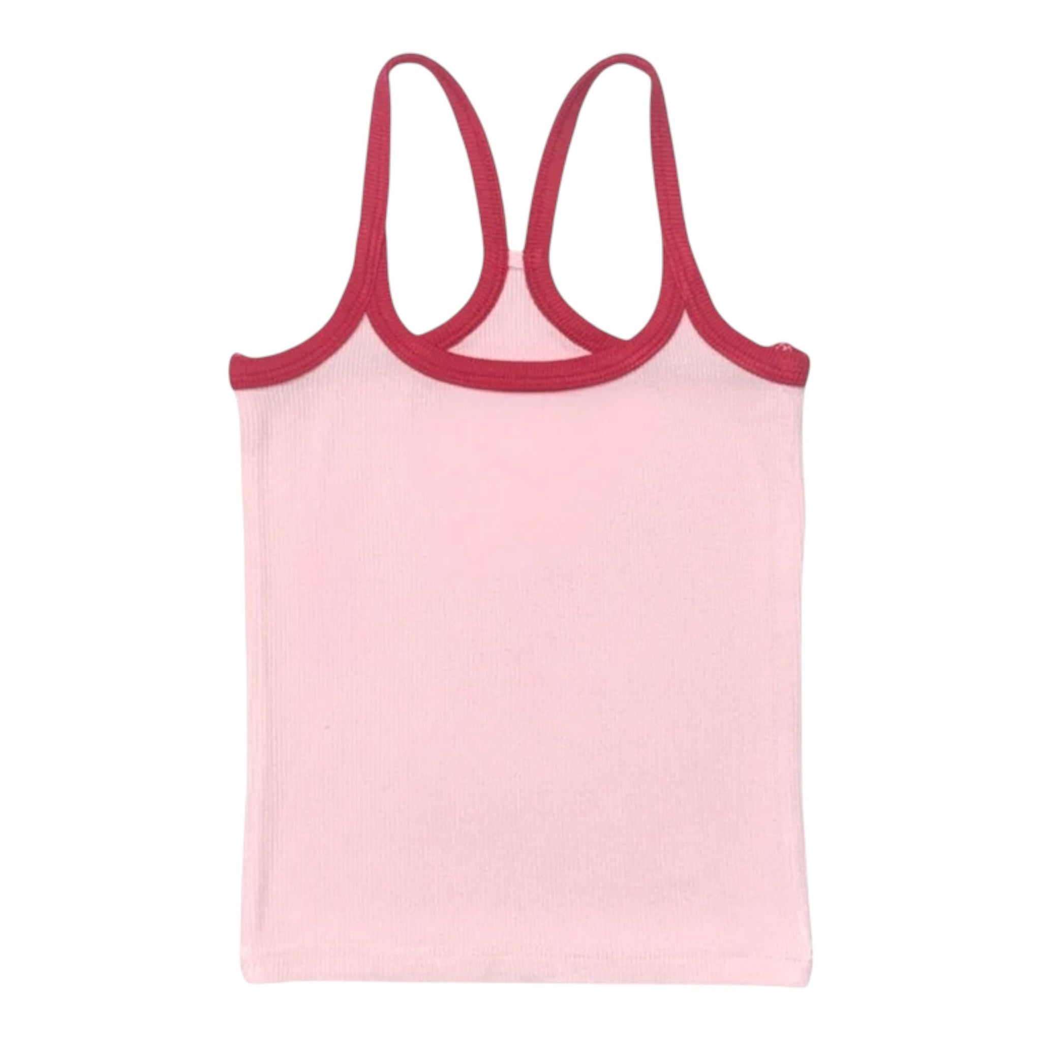 Katie J Livi Racer Back Cami - Pink/True Red
