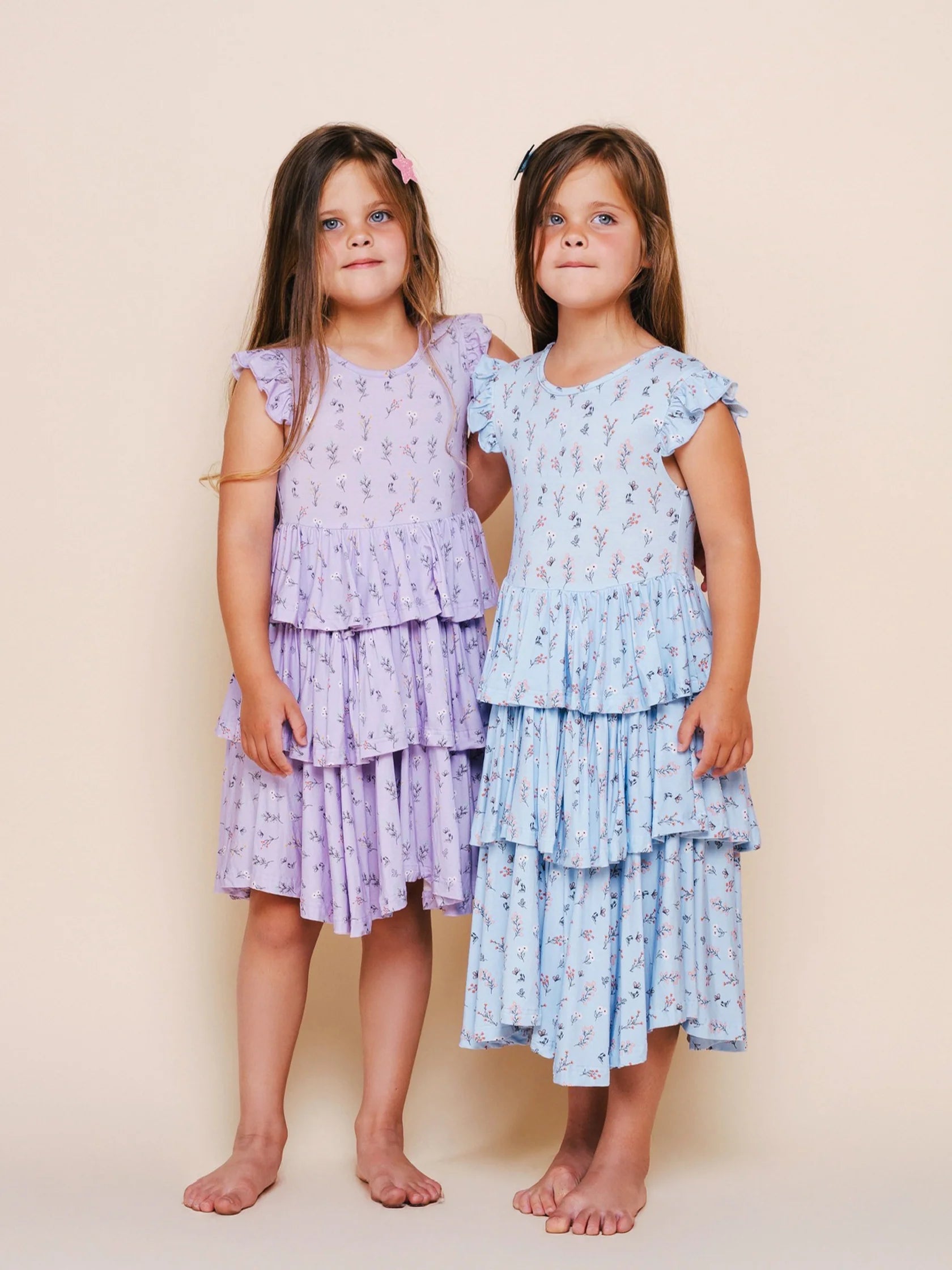 PH Bamboo Ruffle Layered Dress