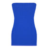 Katie J Krista Rhinstone Tube Dress- Cobalt Blue