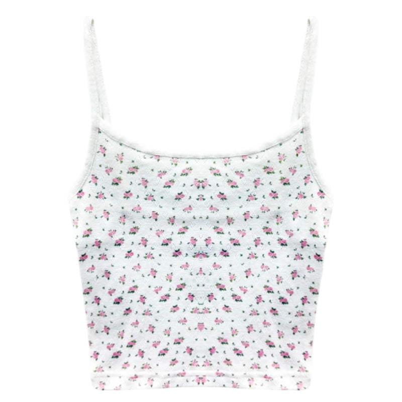 Katie J Marina Cami- Cream Rose Ditsy