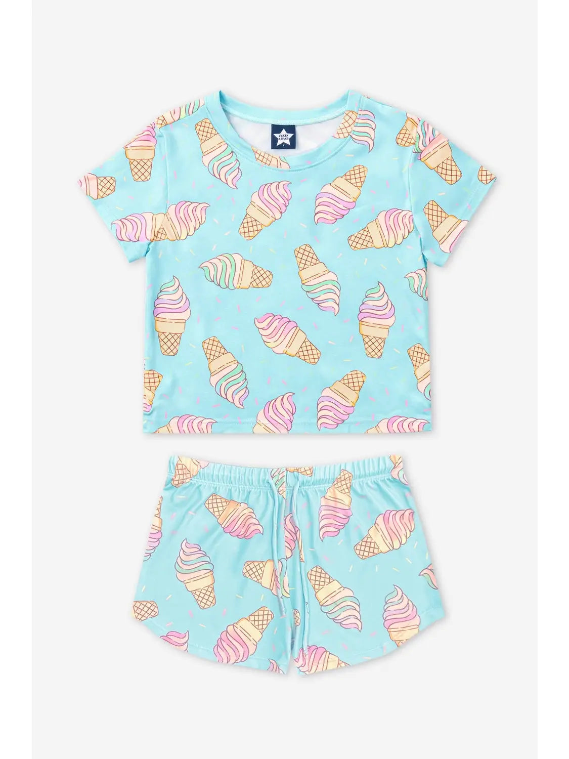 Pixielane Simply Soft Easy Tee & Dolphin Short