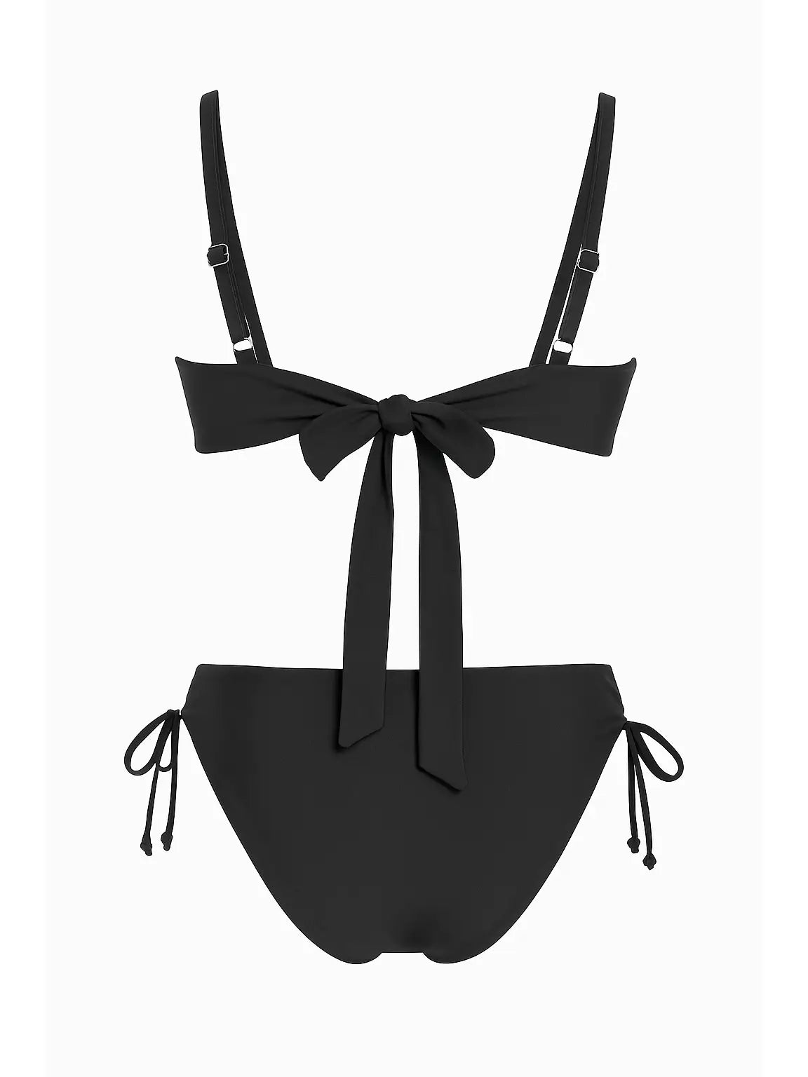 Limeapple Kenzie Stripe Twist Knot Bikini