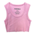 Katie J Tristan Vintage Tank- Baby Pink