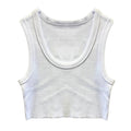Katie J Tristan Vintage Tank- White