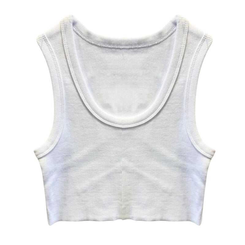 Katie J Tristan Vintage Tank- White
