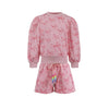 Lola + The Boys Ribbon Puff Sleeve Set