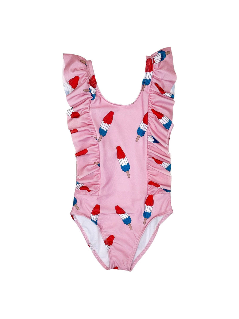 Lola + The Boys Pinkie Bomb Pop Swimsuit