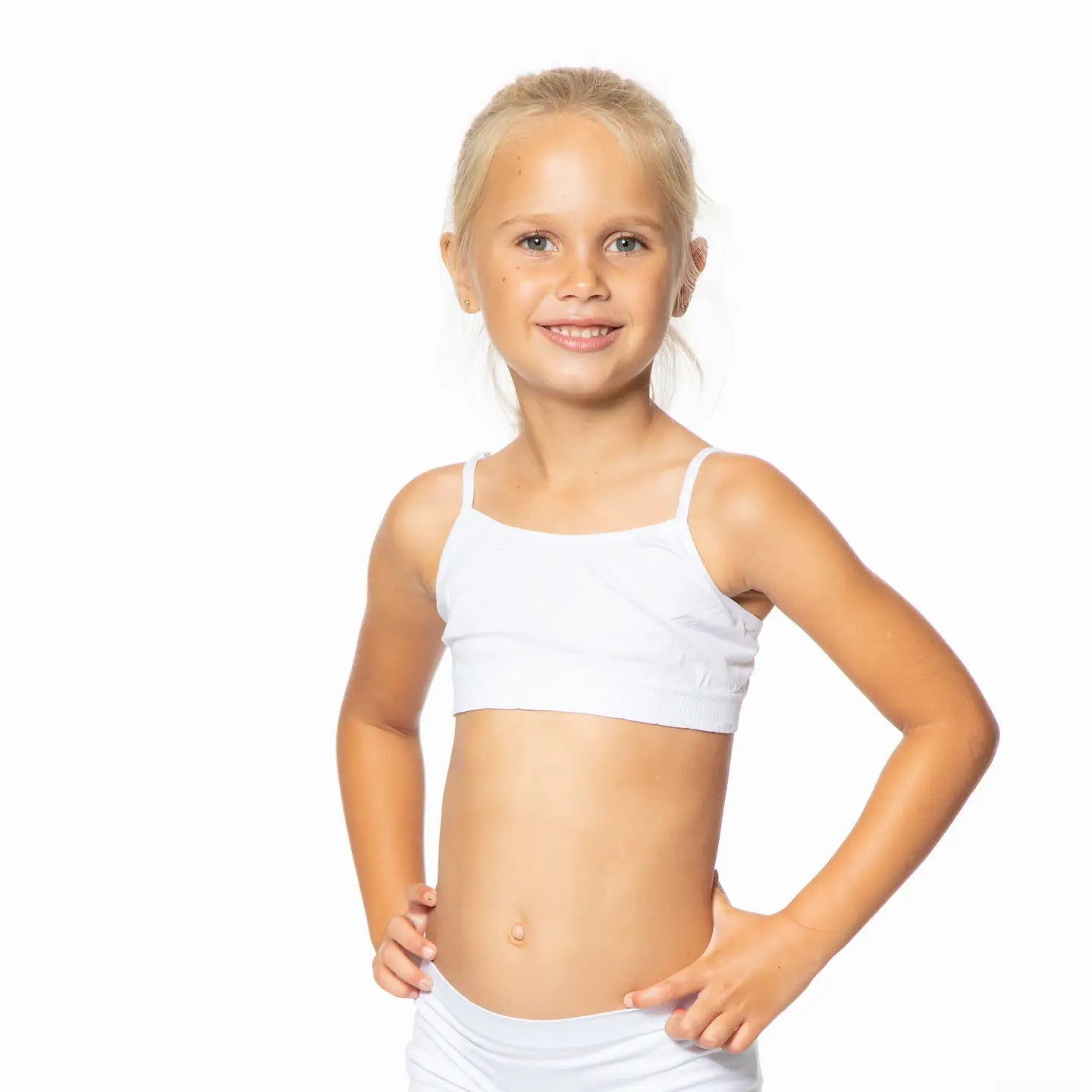 Malibu Sugar Every Girl Seamless Bra Cami with Adjustable Straps - Black,White,Nude