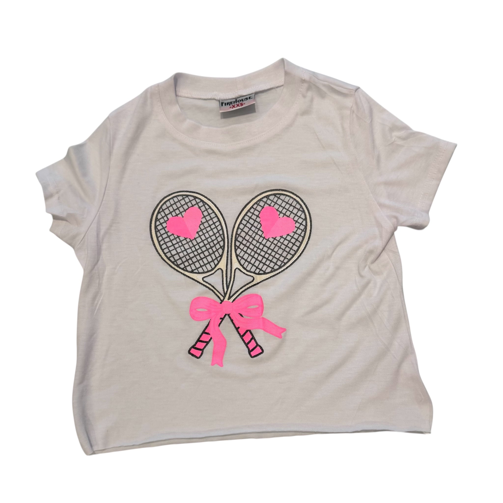 Firehouse Tennis Bow Tee