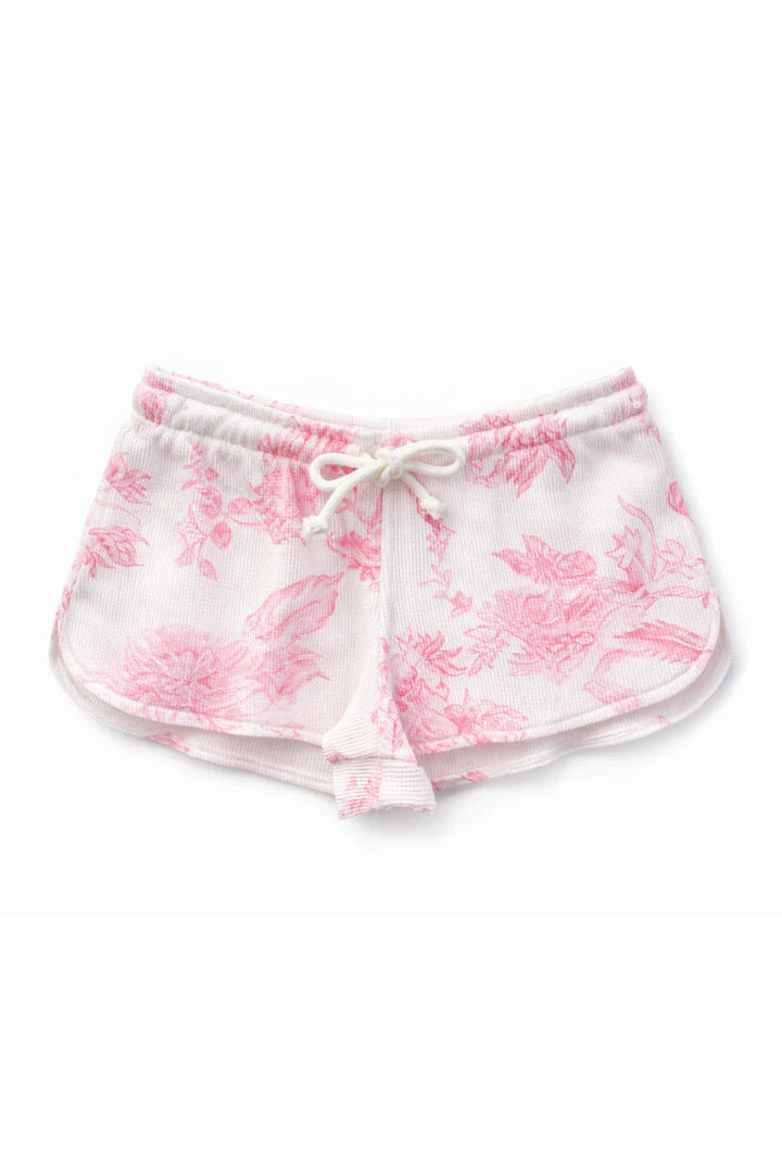 Katie J Brynn Short - Large Pink Toille