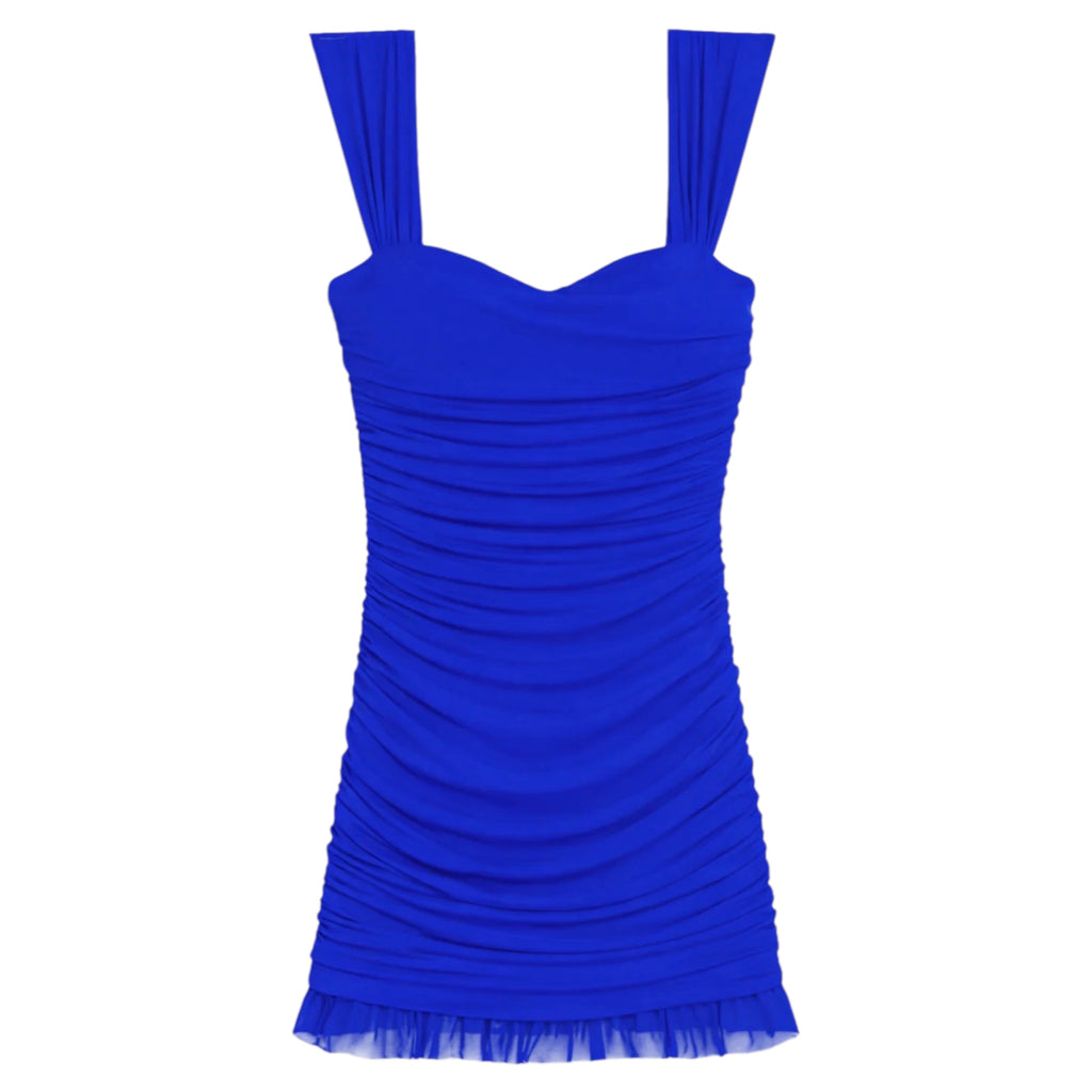 Katie J Joey Sweetheart Dress-Saphire