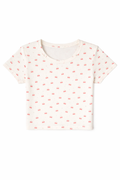 Katie J Livi Tee- Mini Cherry