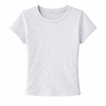 Katie J Acey Tee - Heather Grey
