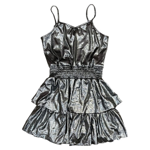 FBZ Shinny Silver Dress