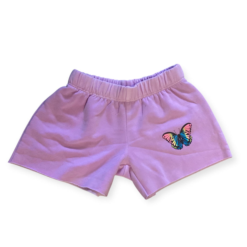 Firehouse Butterfly Sweatshort - Grape