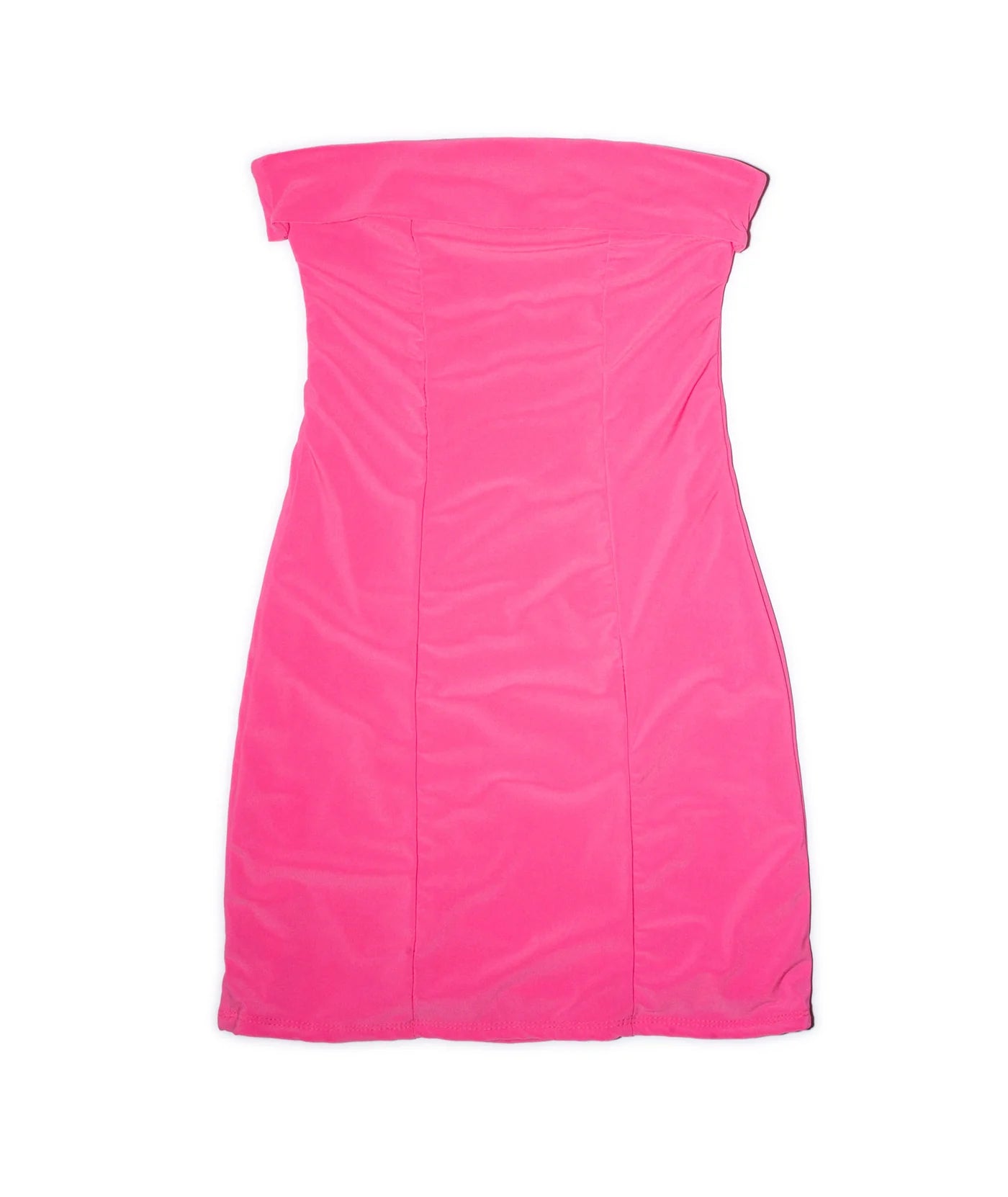 Cheryl Isabelle Strapless Dress- Hot Pink