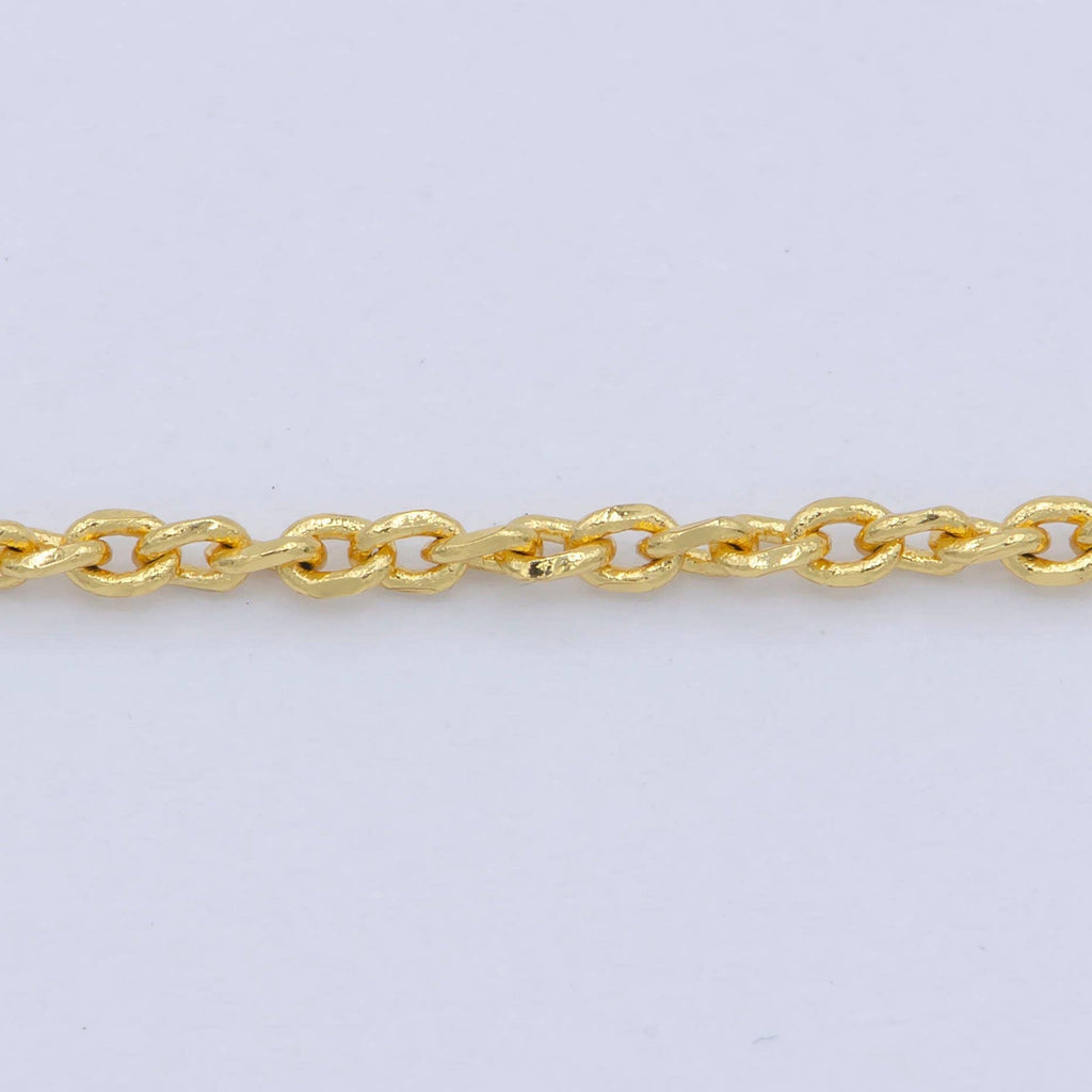 Dainty Twisted Necklace (wa196)