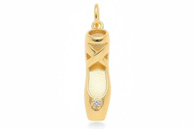 Ballet Pointe Shoes Charm