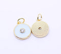Pastel Blue Evil Eye Charm
