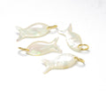 Shiny Iridescent Fish Charm
