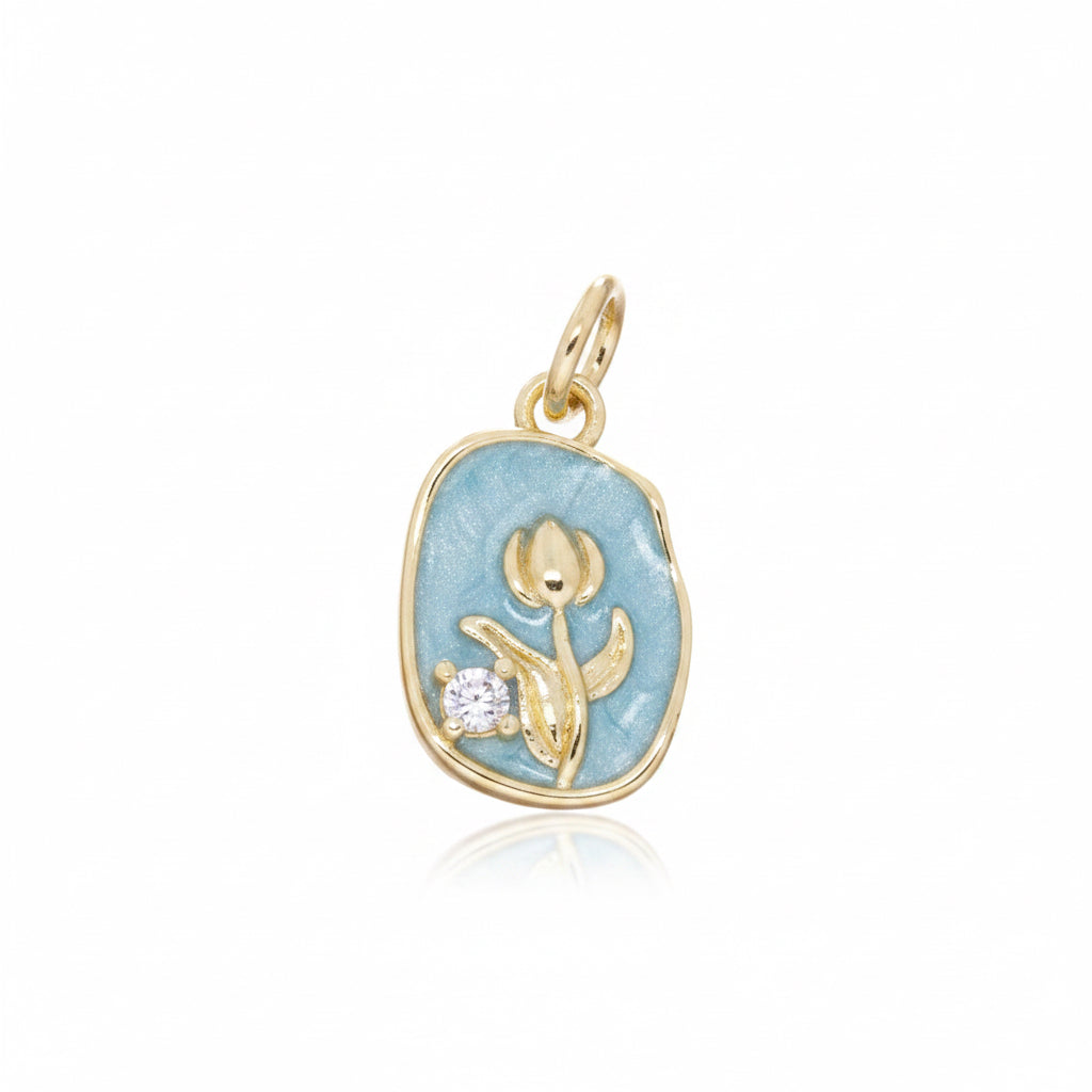 Tulip Flower Charm