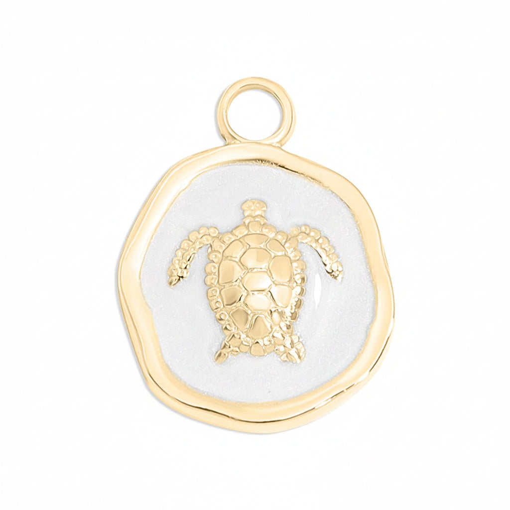 Sea Turtle Epoxy Charm