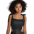Theme Goldie Black Cut Out Dress