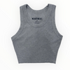 Katie J Livi Ribbed Crop Tank Top