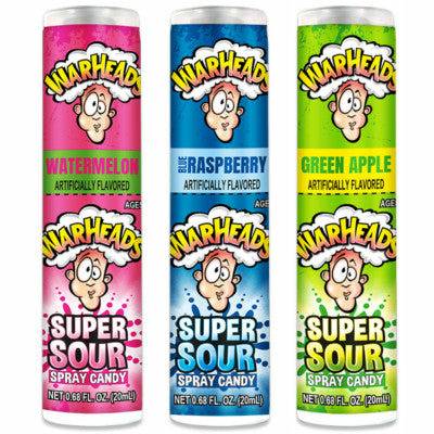 Warheads Super Sour Spray Candy 1pc