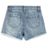 Tractr Girls-glitz And Glam Destructed Shorts