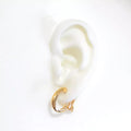 Gold Clip On Earrings