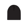 Lola & Taylor Jersey Beanie - Jet Black