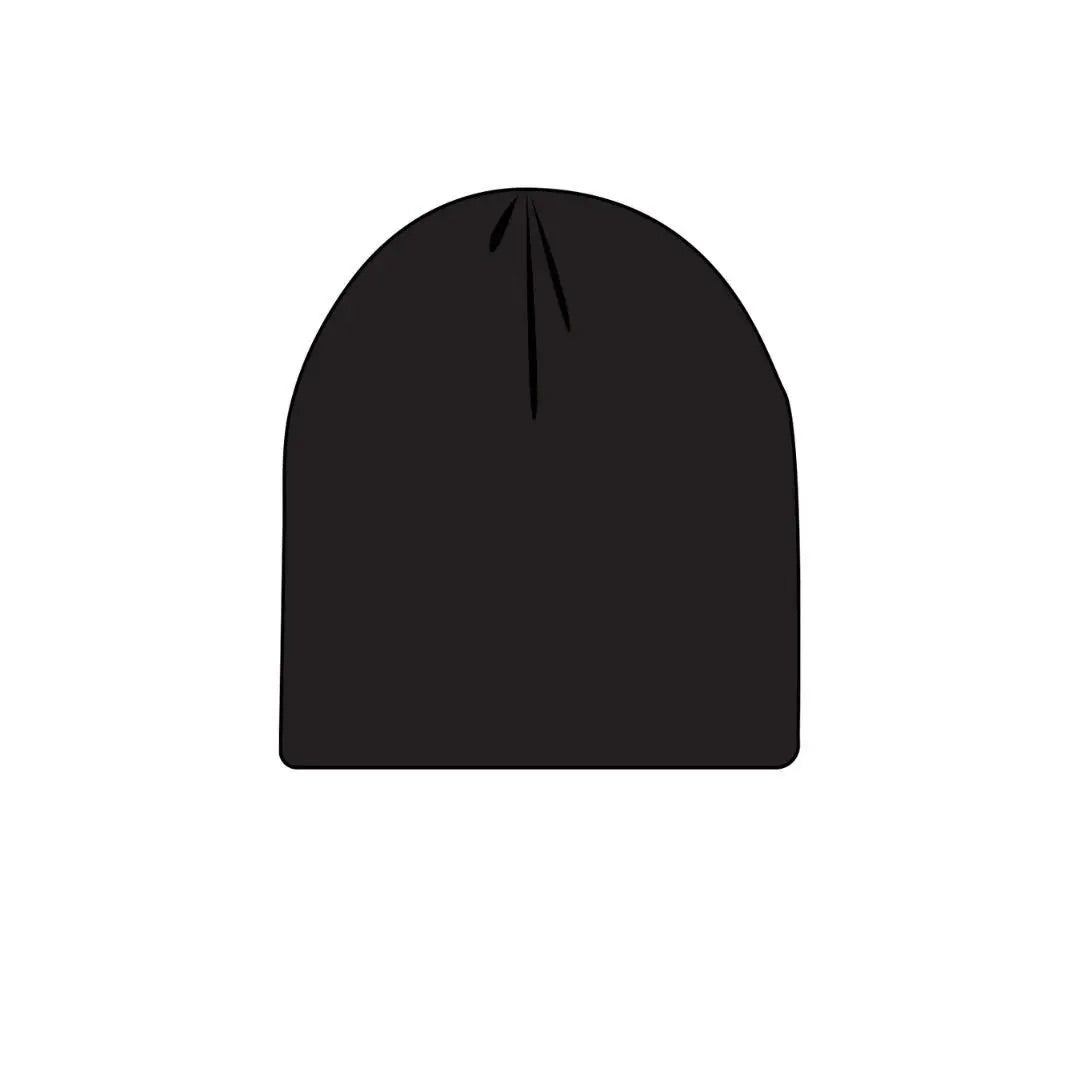Lola & Taylor Jersey Beanie - Jet Black