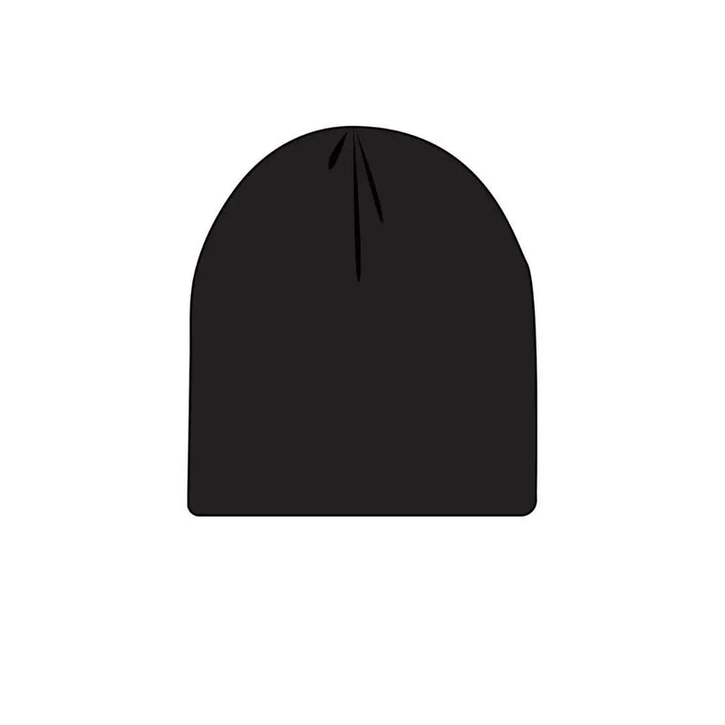 Lola & Taylor Jersey Beanie - Jet Black