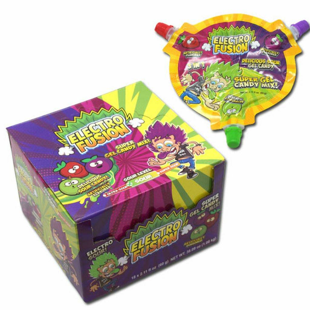 Raindrops Electro Fusion Sour Gel Candy