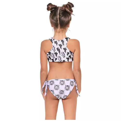 Girls Azule Crop Bikini Set - 😎 Bon+Co Kids, Teen & Tween Swimwear