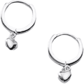 Mini Heart Silver Earrings-Set